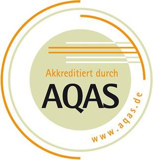 Logo akredytacji AQAS
