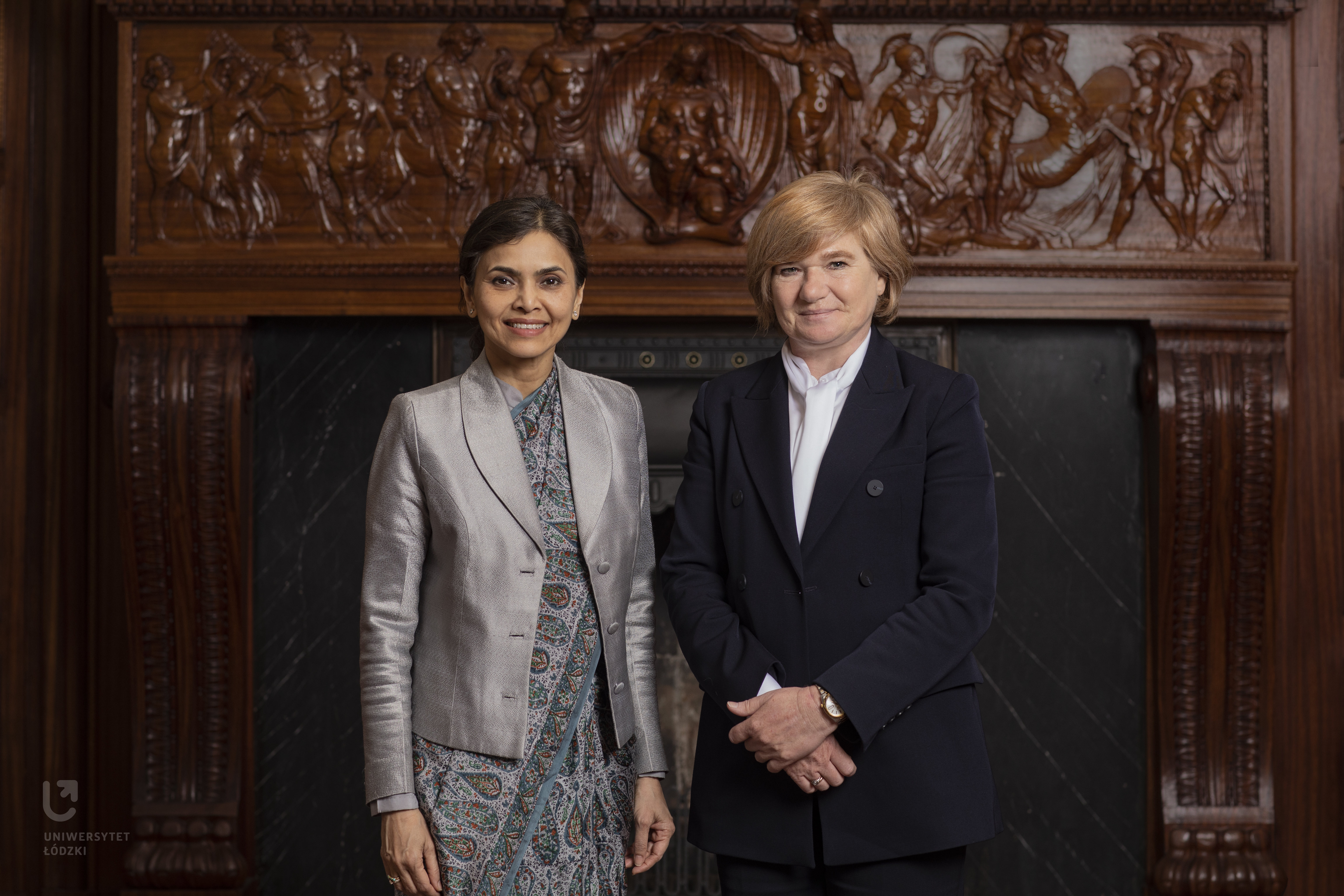 Rector of the University of Lodz and Indian Ambassador