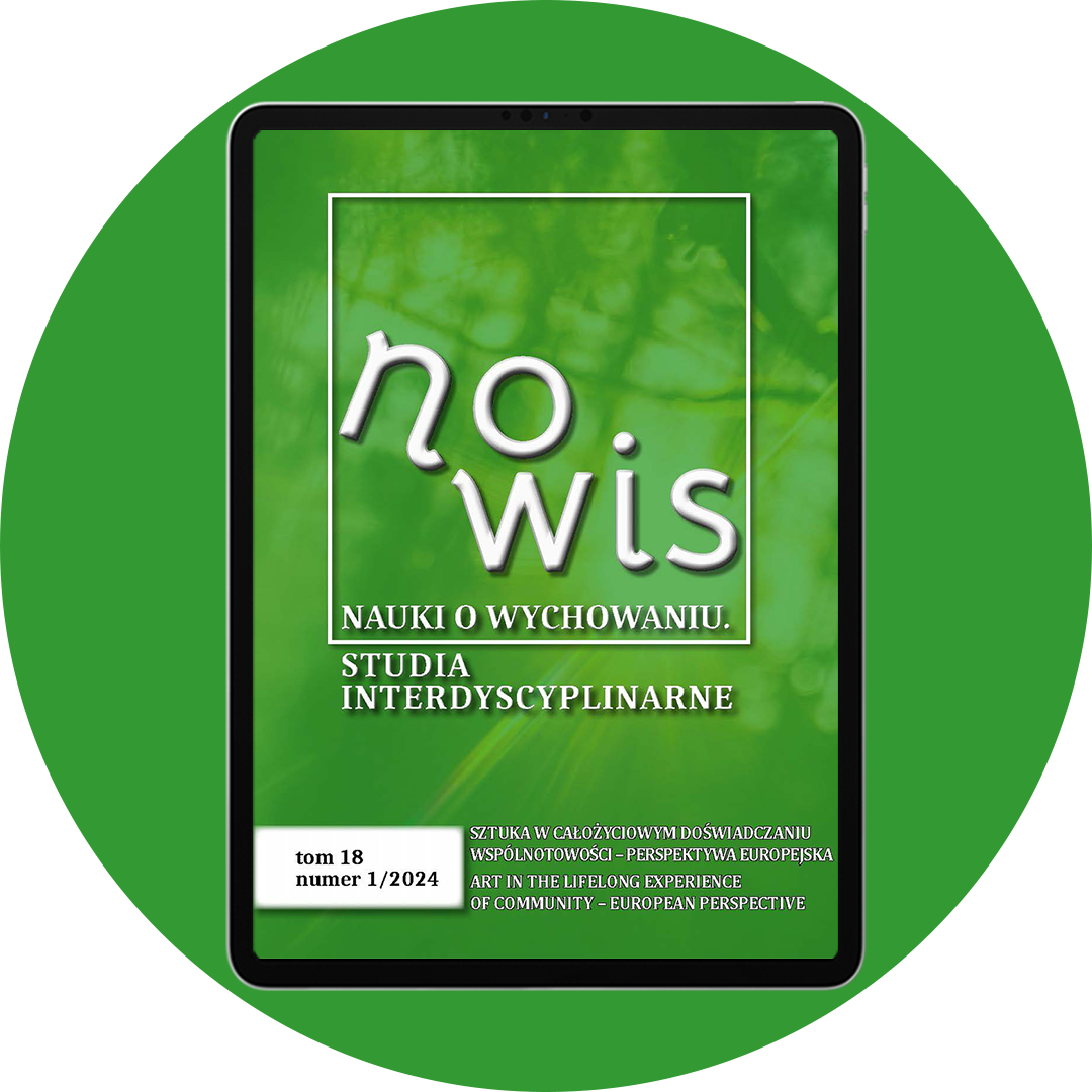 Zielone kółko z okładką NOWIS