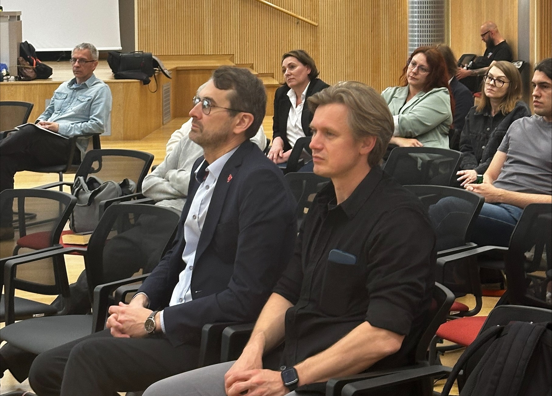publiczność debaty o przyszłości uniwersytetów