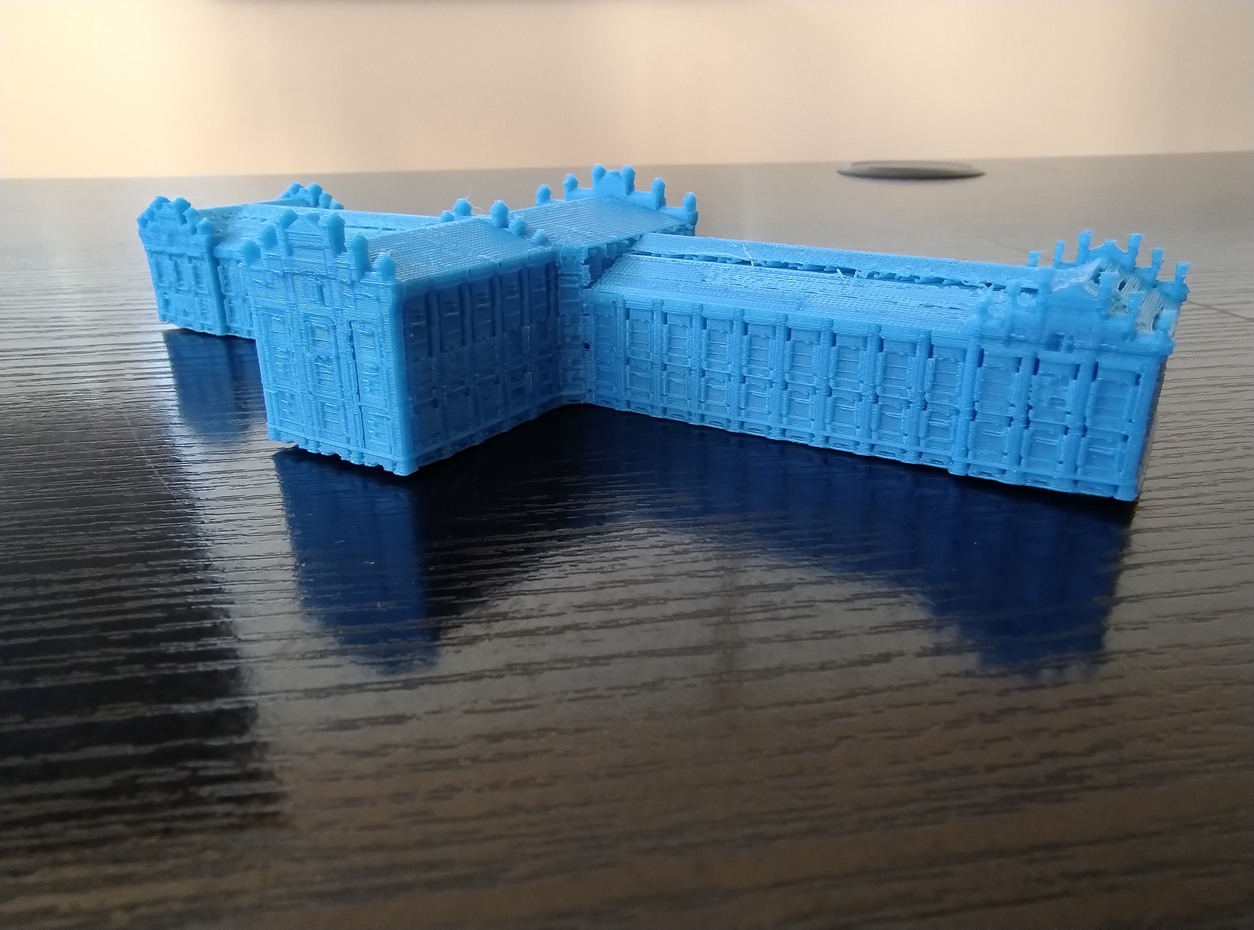 wydrukowana 3D makieta Monopolis