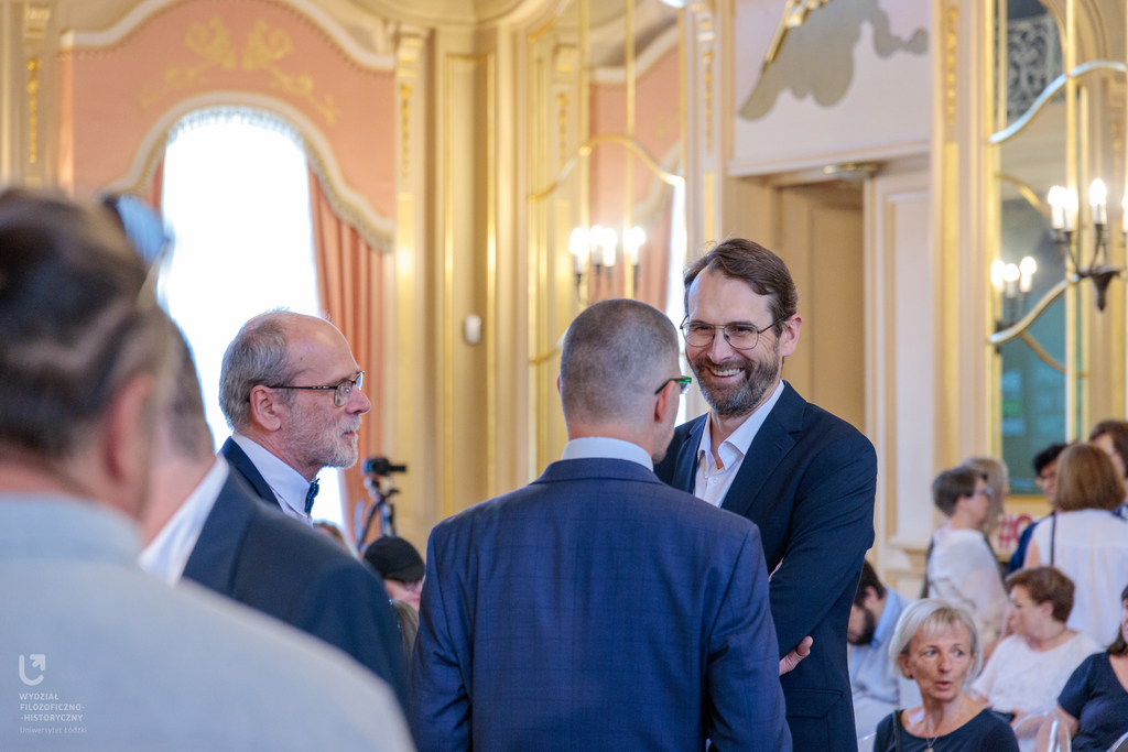prof. Rafał Matera podczas wydarzenia