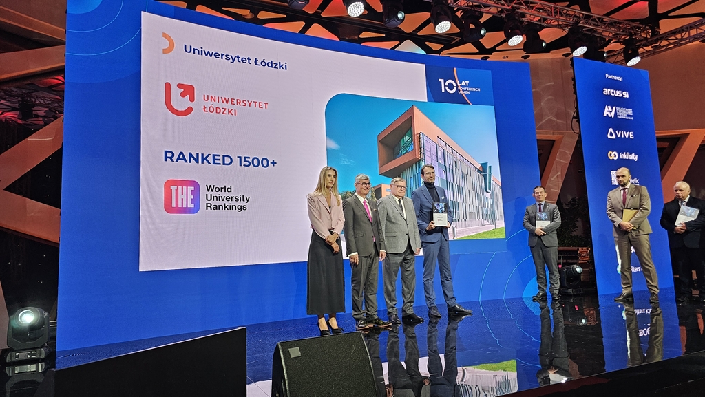 UniLodz na gali konferencji LUMEN 2024