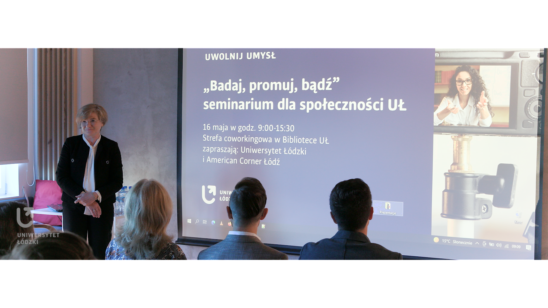Rektor UŁ otwiera seminarium