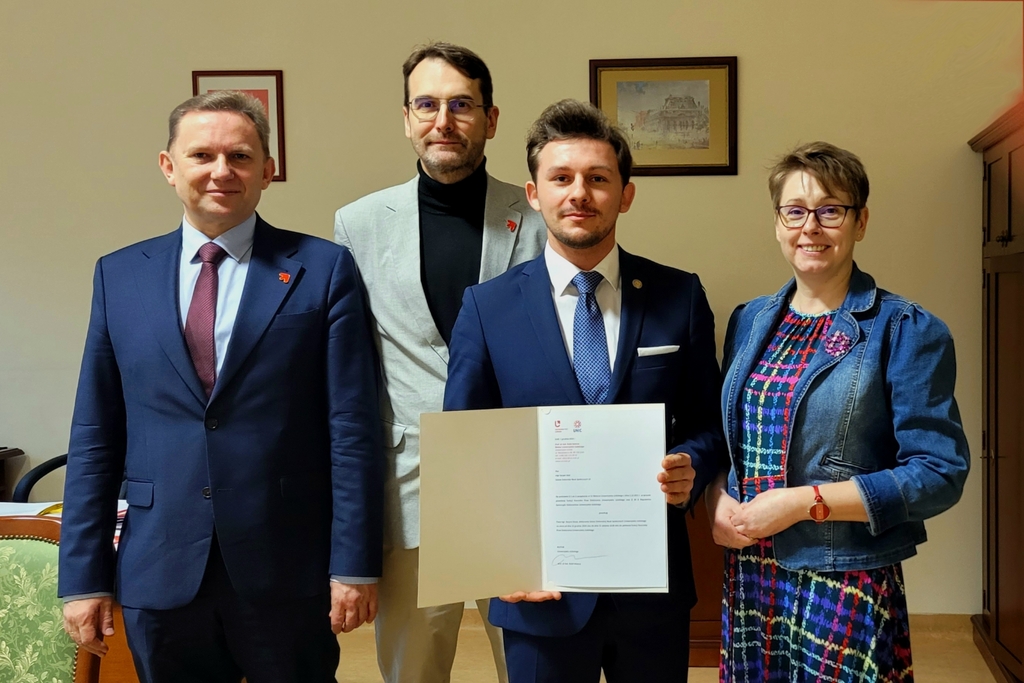 New Doctoral Students Ombudsman and members of the Rector's Board