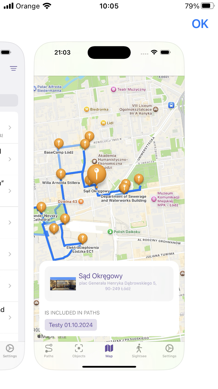 a graphic from the "Friendly City" application