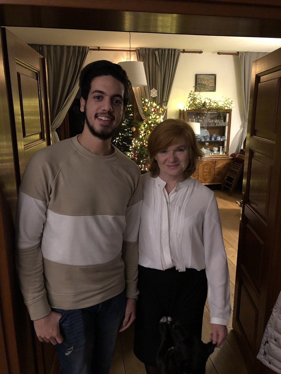 Prof. Elżbieta Żądzińska i Youssef