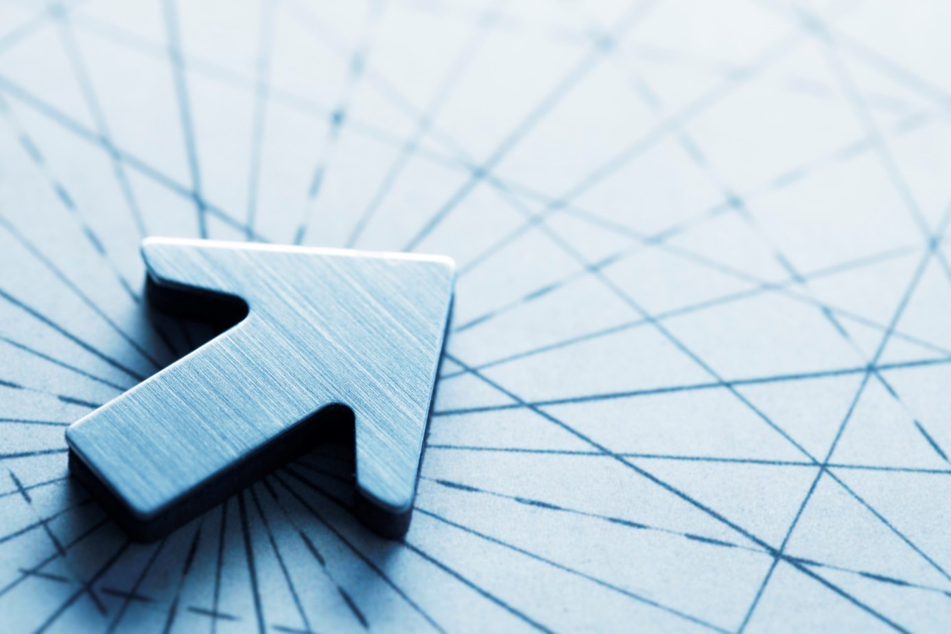 Grafika "Strzałka na mapie"