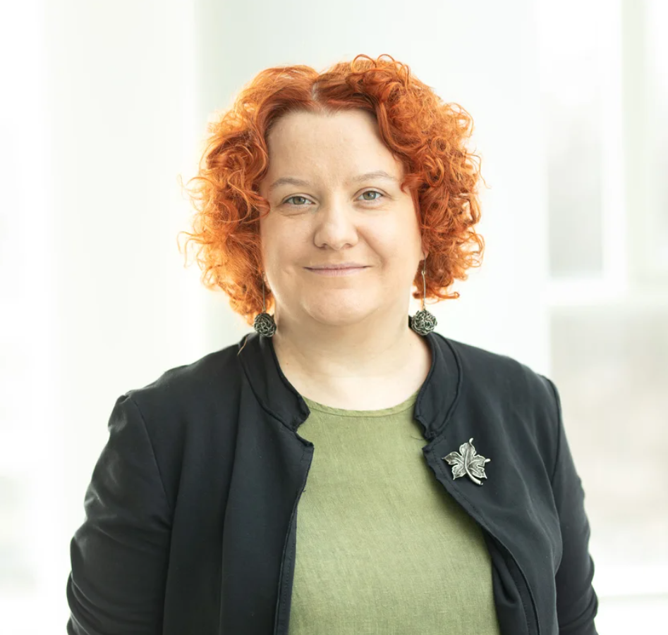 a portrait photo of Dr Małgorzata Kostrzyńska