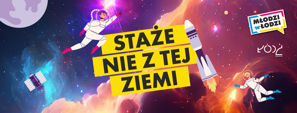 Logo programu Staże nie z tej Ziemi 