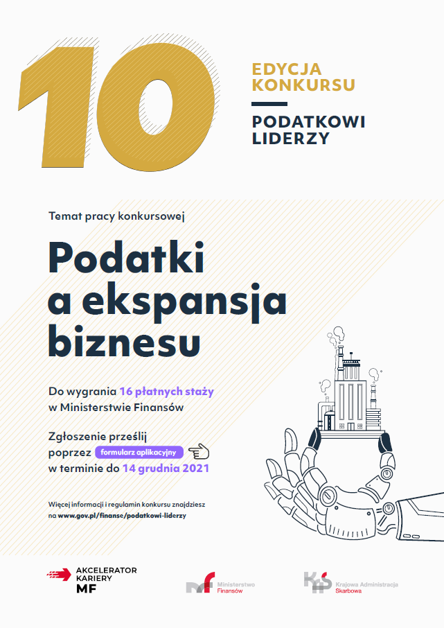 plakat promujący konkurs