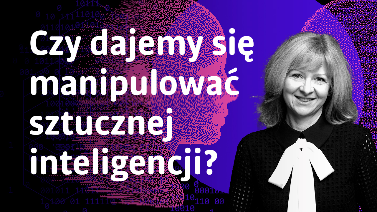 grafika o IA ze zdjęciem dominiki kaczorowskiej