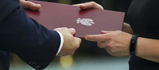 Wręczenie aktu nominacyjnego