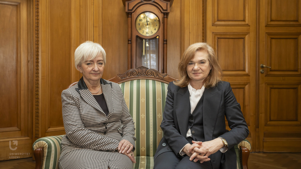 Spotkanie rektor UŁ i wojewody łódzkiego