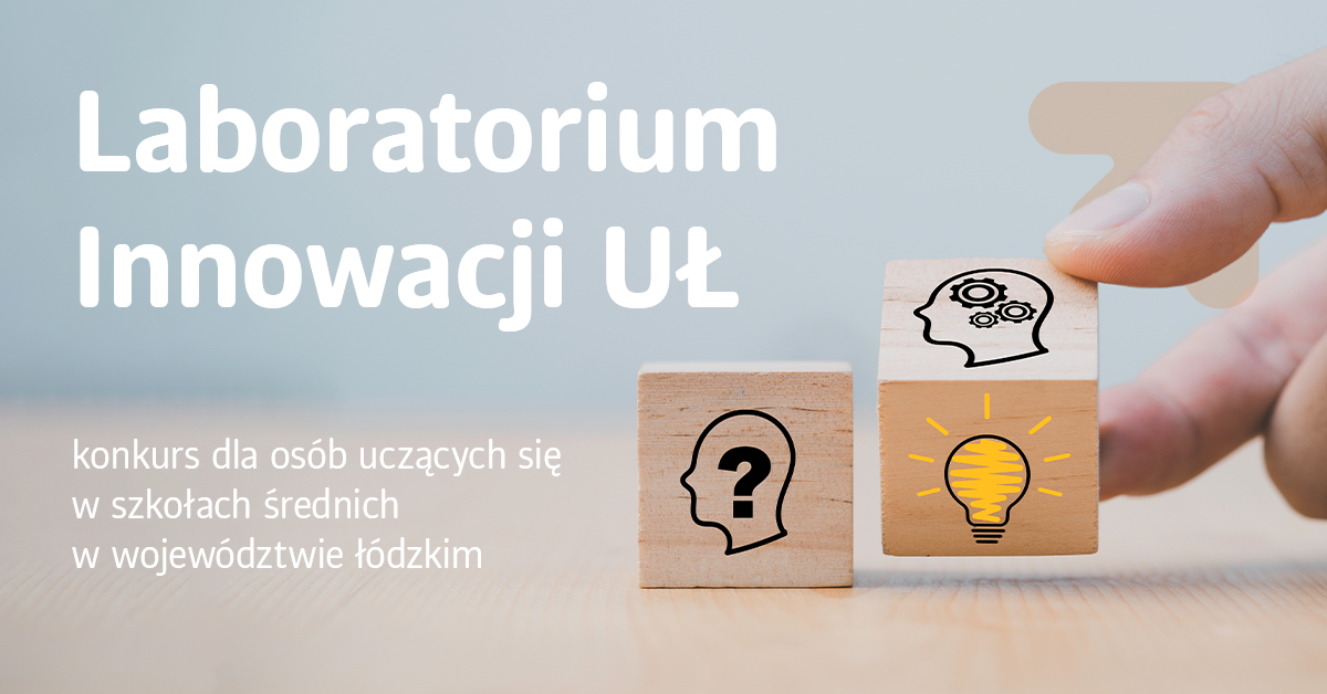 grafika promująca Laboratorium Innowacji 