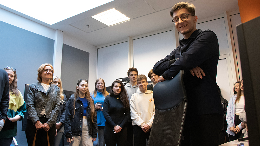 Uczestnicy Programu Zasmakuj Studiowania w Łodzi