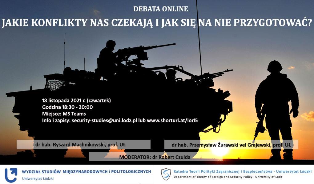 plakat dotyczący debaty z czołgiem