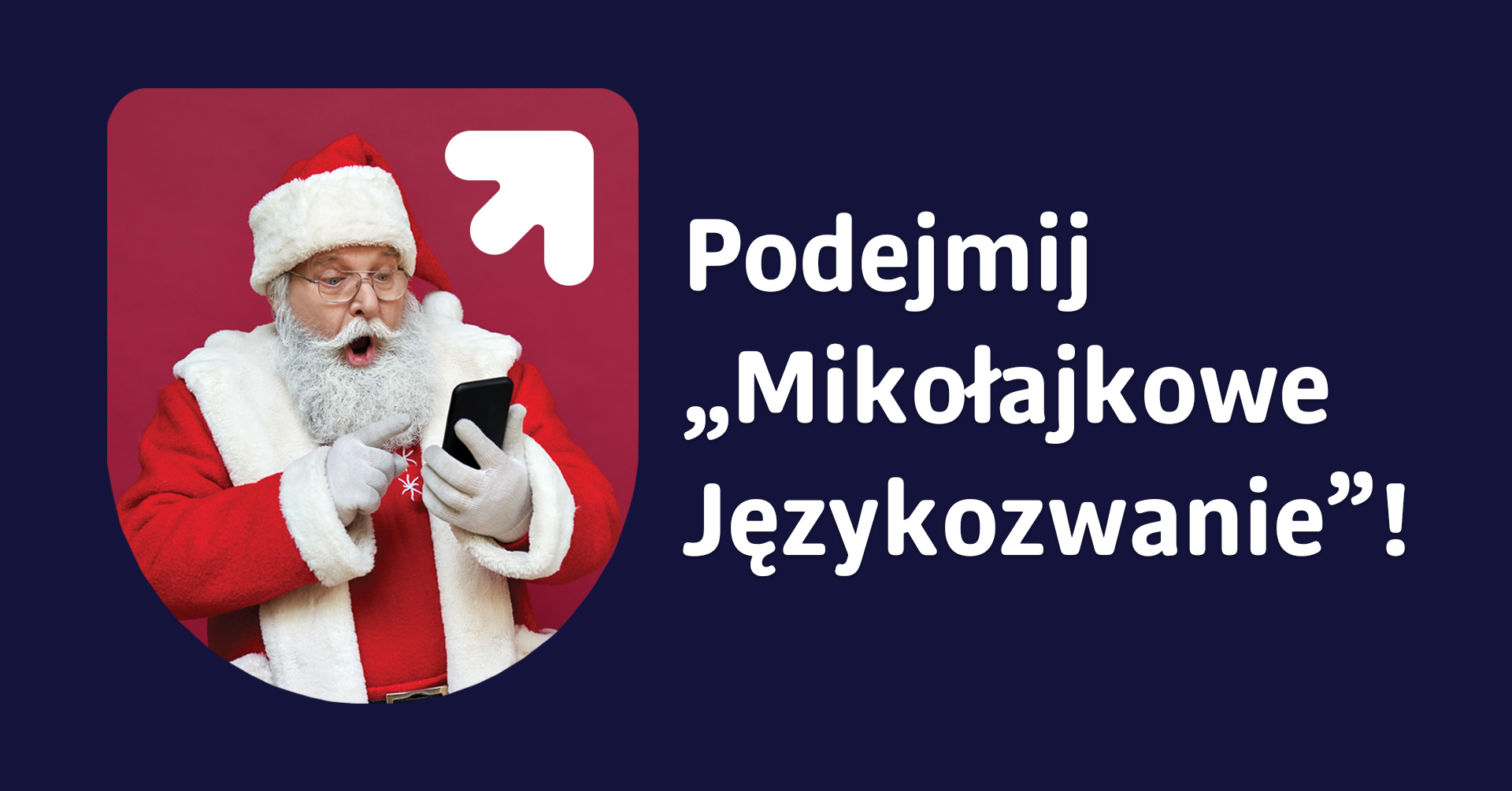 Św. Mikołaj z telefonem