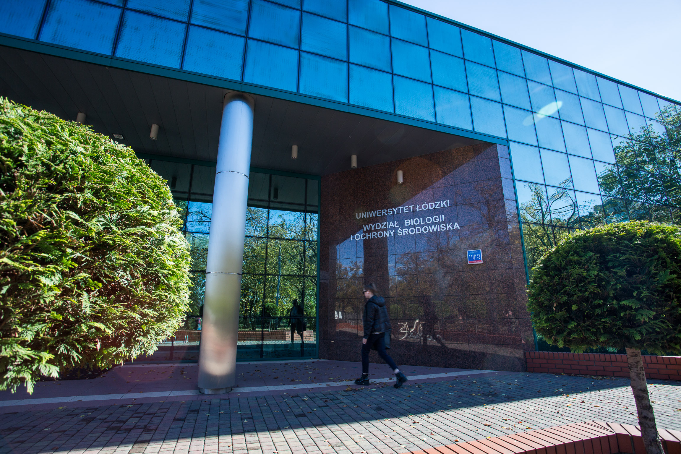 Budynek Wydziału Biologii i Ochrony Środowiska, UŁ